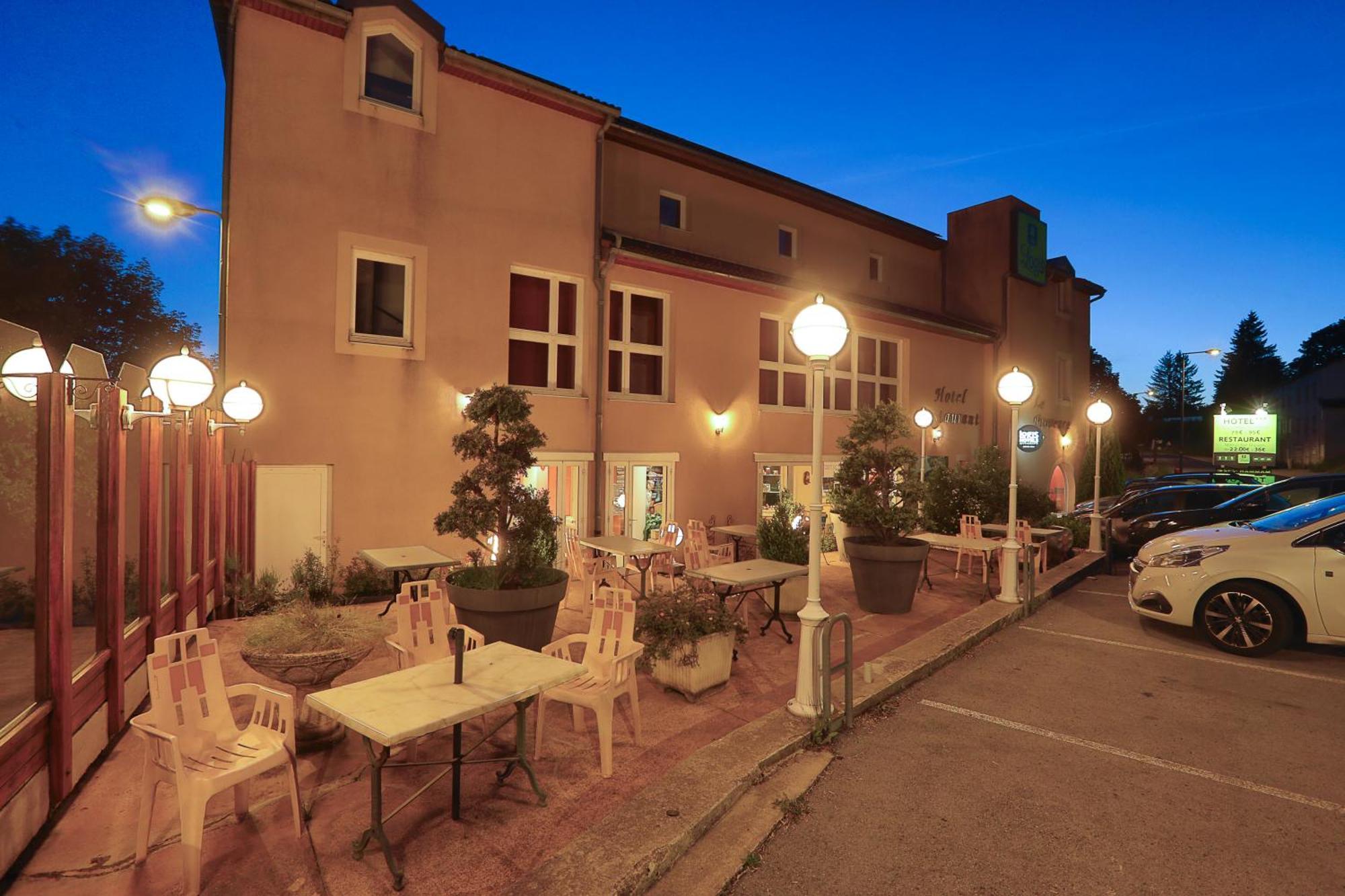 Logis Hotel Spa Restaurant Le Provence Lanarce Ngoại thất bức ảnh