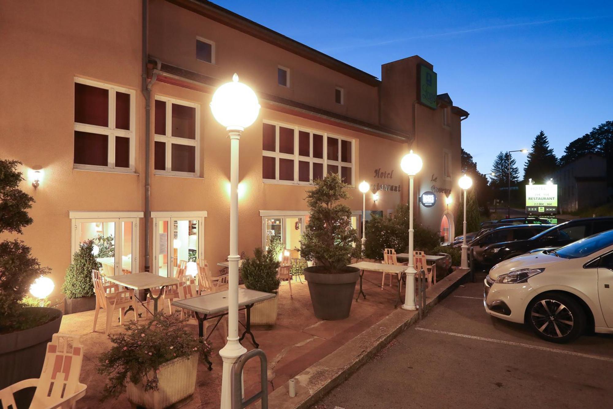 Logis Hotel Spa Restaurant Le Provence Lanarce Ngoại thất bức ảnh