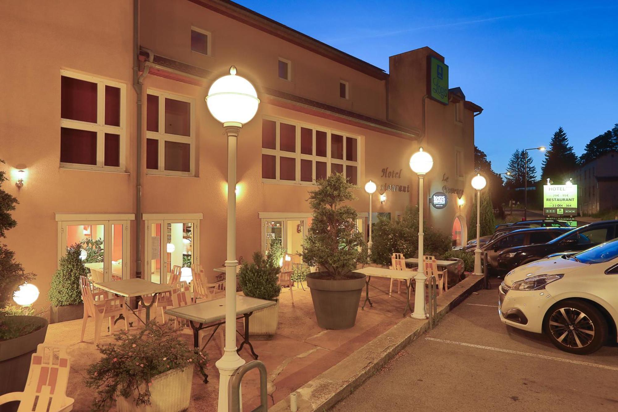 Logis Hotel Spa Restaurant Le Provence Lanarce Ngoại thất bức ảnh