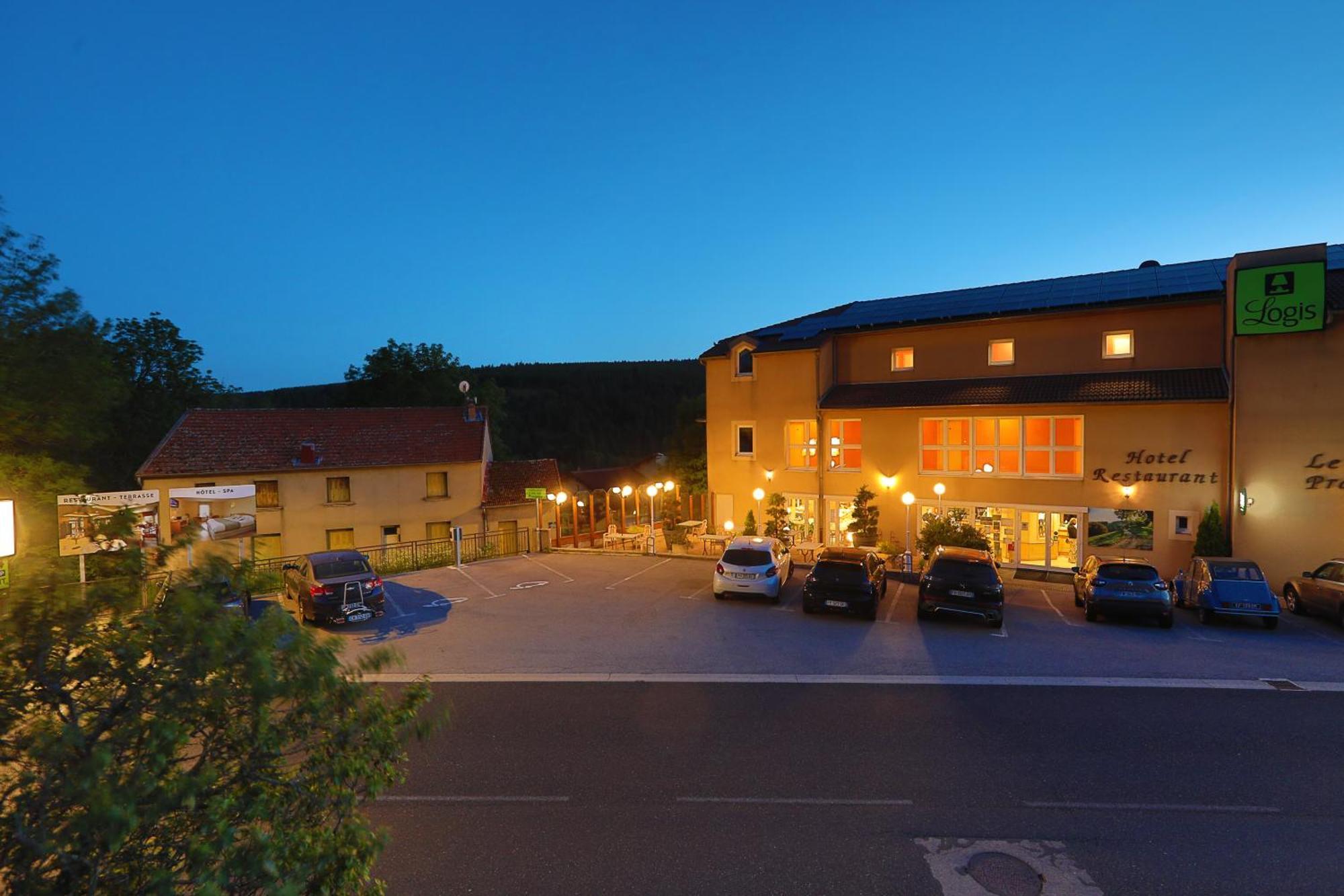 Logis Hotel Spa Restaurant Le Provence Lanarce Ngoại thất bức ảnh